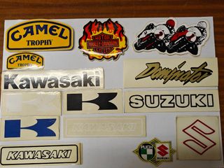 PEGATINAS DE MOTO VARIAS 
