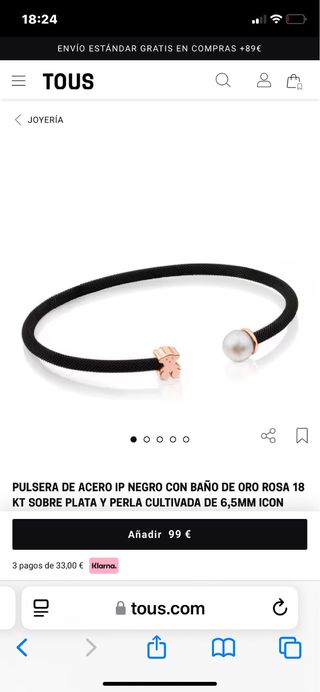 Pulsera Tous autentica