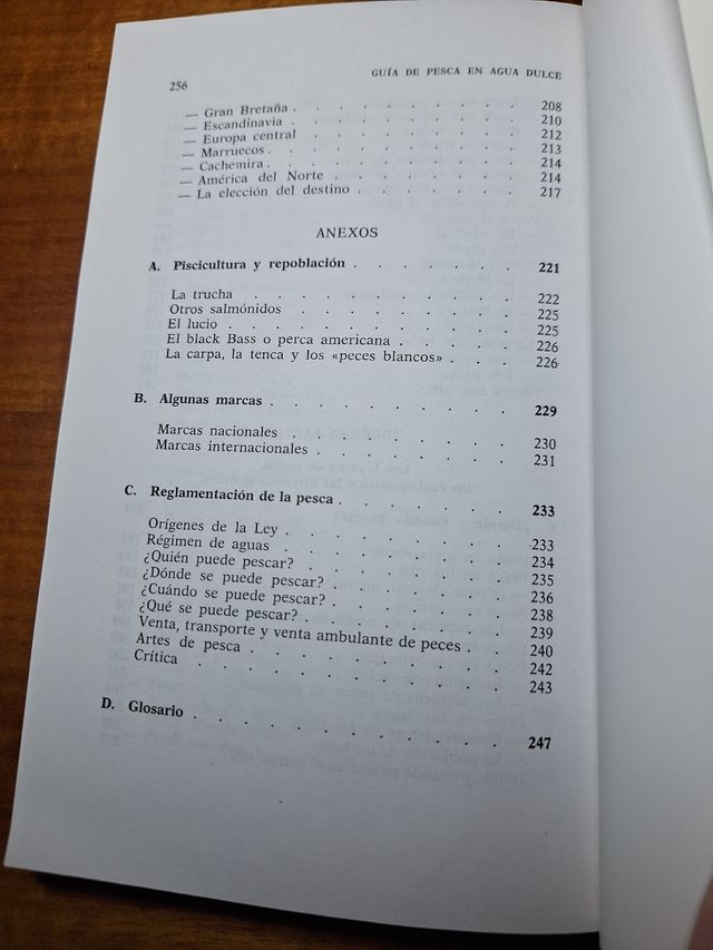 Guia De Pesca En Agua Dulce