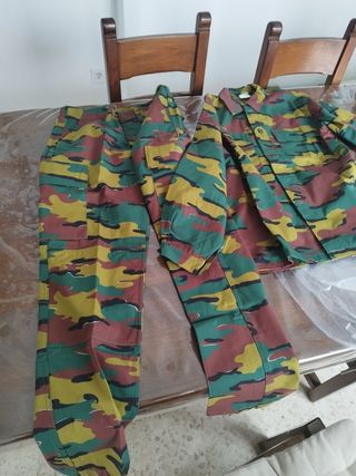 Traje militar ejercito