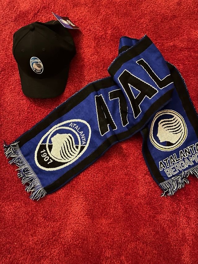 Cappello e sciarpa Atalanta