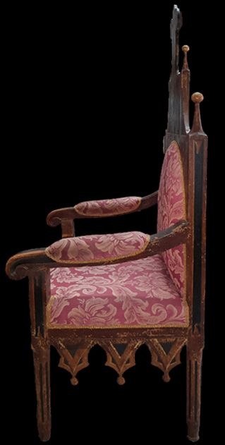 SILLONES ANTIGUOS DE PRINCIPIOS DEL SIGLO XIX.