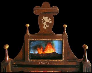 SILLONES ANTIGUOS DE PRINCIPIOS DEL SIGLO XIX.