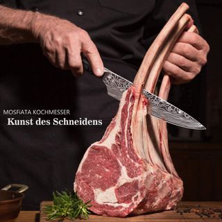 MOSFiATA Cuchillo de cocinero profesional 20cm
