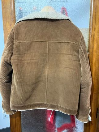 Cazadora hombre de pana y borreguillo