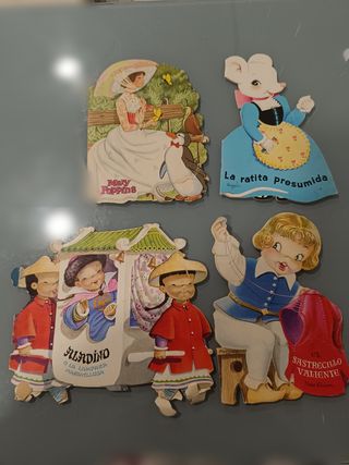 Cuentos troquelados. Antiguo.Vintage