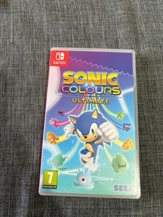 Juego sonic colours ultimate