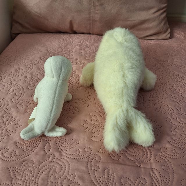 Set foche di peluches 