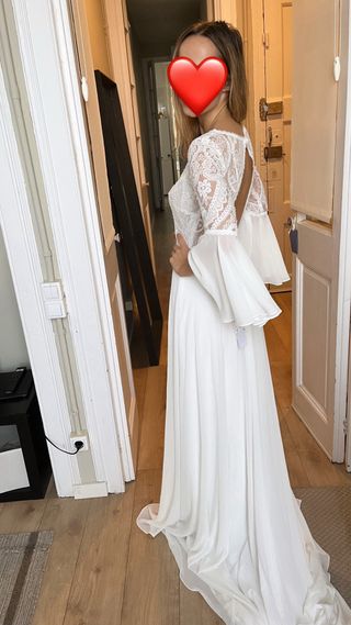 Vestido de novia Rosa Clara