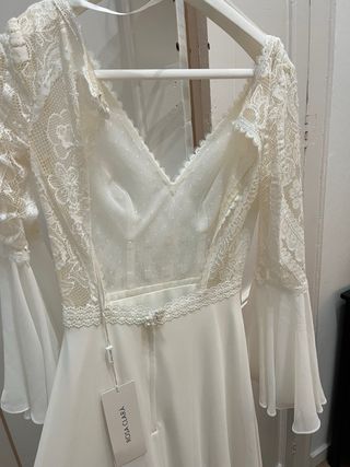 Vestido de novia Rosa Clara