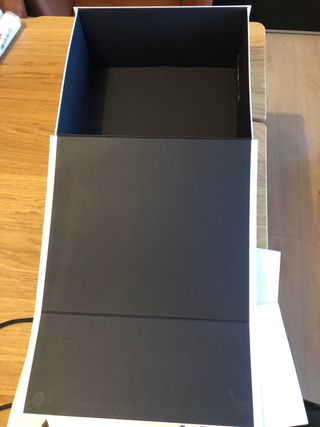 autentica cajas vacias y una bolsa de compra Loewe