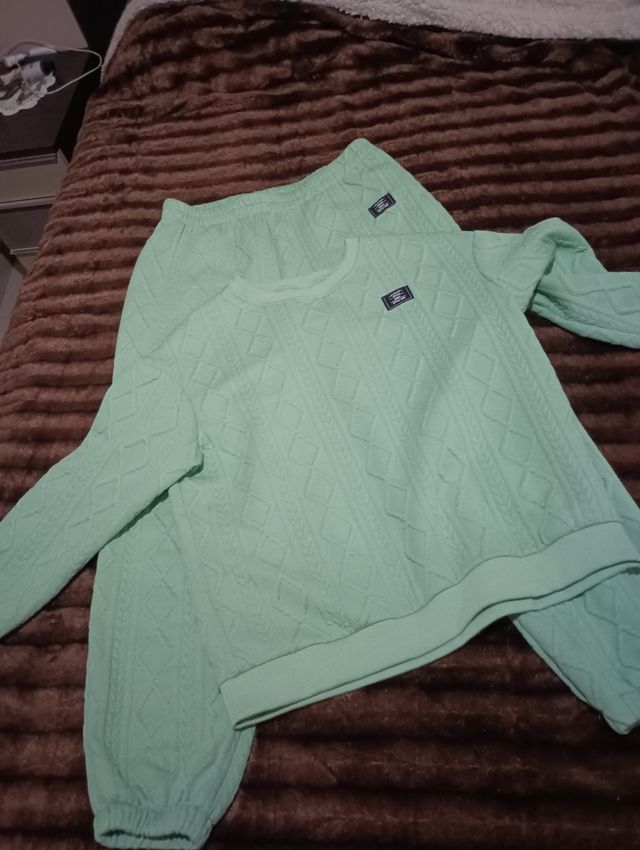 Chándal conjunto verde