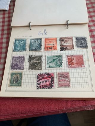 Francobolli usati di varie nazioni