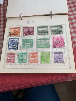 Francobolli usati di varie nazioni