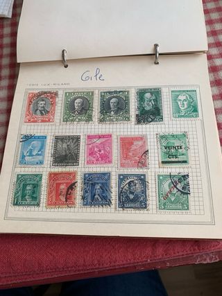 Francobolli usati di varie nazioni