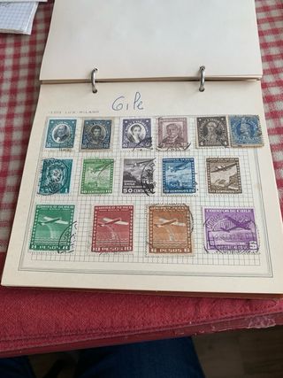 Francobolli usati di varie nazioni