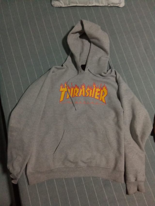 Sudadera Thrasher gris