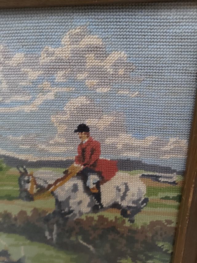 Cuadro punto de cruz