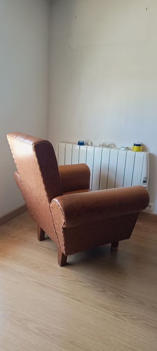 Sillón retro vintage de sky