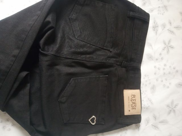 Pantalón negro mujer marca please talla 34