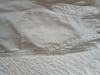 Pantalón cargo Zara blanco