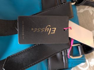 Mochila verde turquesa a estrenar