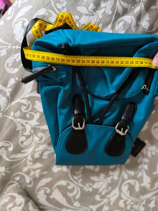 Mochila verde turquesa a estrenar