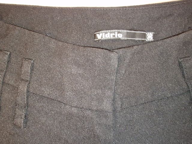 Short de invierno negro Vidrio talla 36