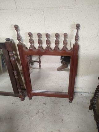 Espejos de madera antiguos