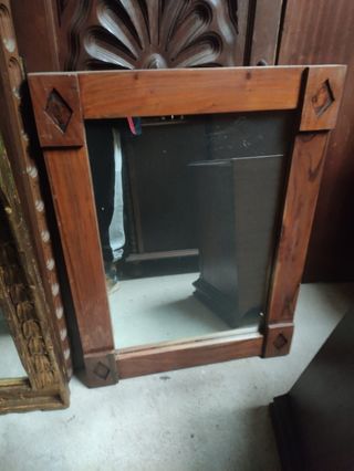 Espejos de madera antiguos