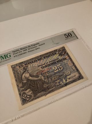 Billetes PMG 