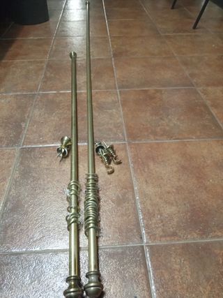 Soportes cortinas.