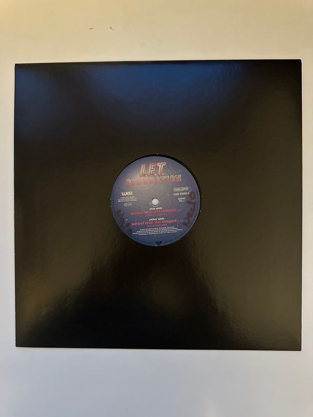 Vinilo L.E.T Generation  Send Me An Angel