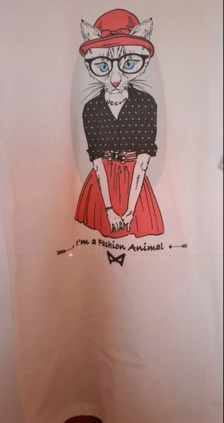 Camiseta gato Akino Laude