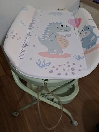 Bañera cambiador, regalo el reductor