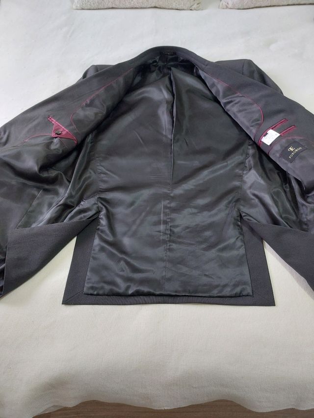 Chaqueta blazer traje  vestir hombre T. 56