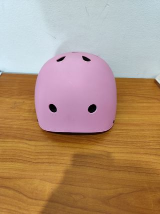 Casco per bambina colore rossa 