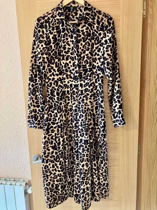 Vestido animal print