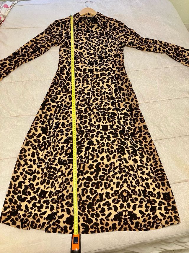 Vestido animal print