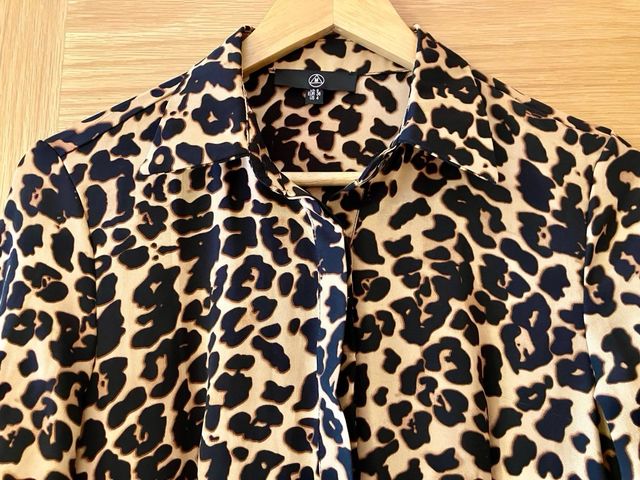 Vestido animal print