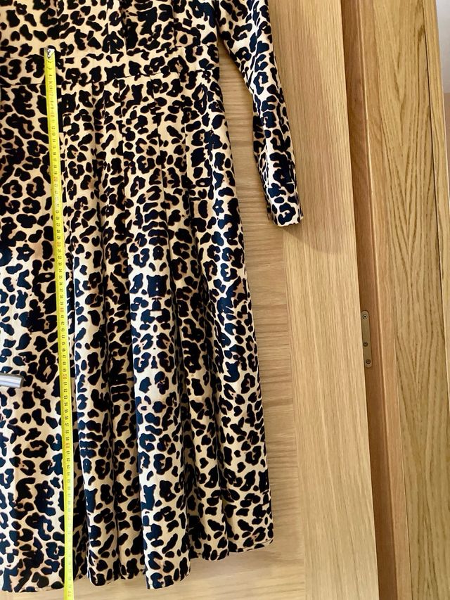 Vestido animal print