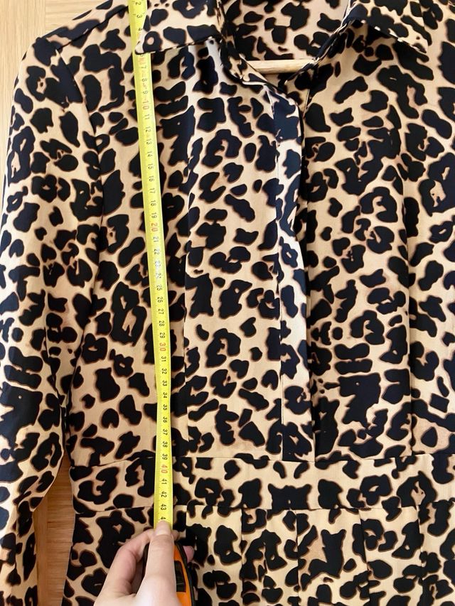 Vestido animal print