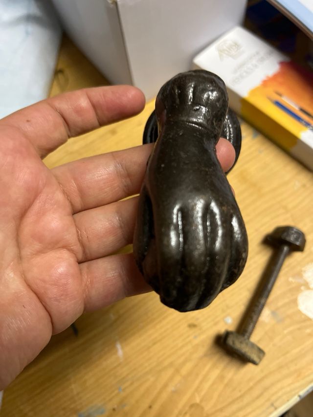 Aldaba hierro forjado