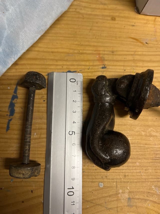 Aldaba hierro forjado