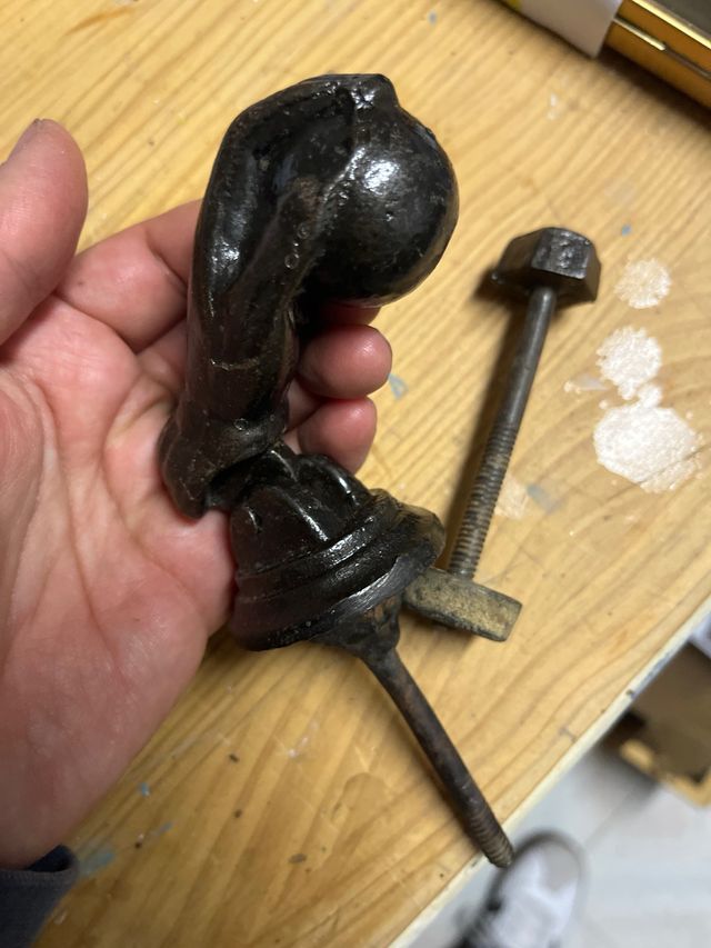 Aldaba hierro forjado