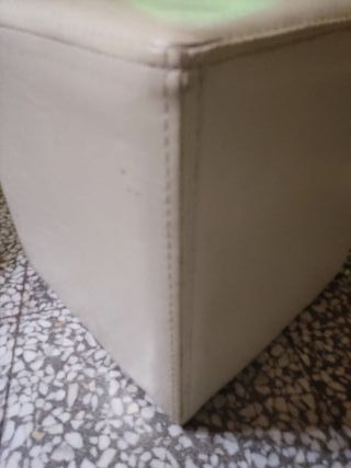 PUFF PEQUEÑO DE PIEL
