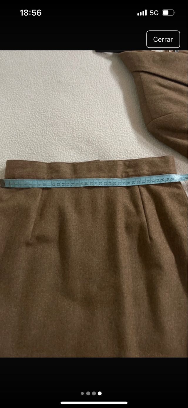 Traje de chaqueta y falda!