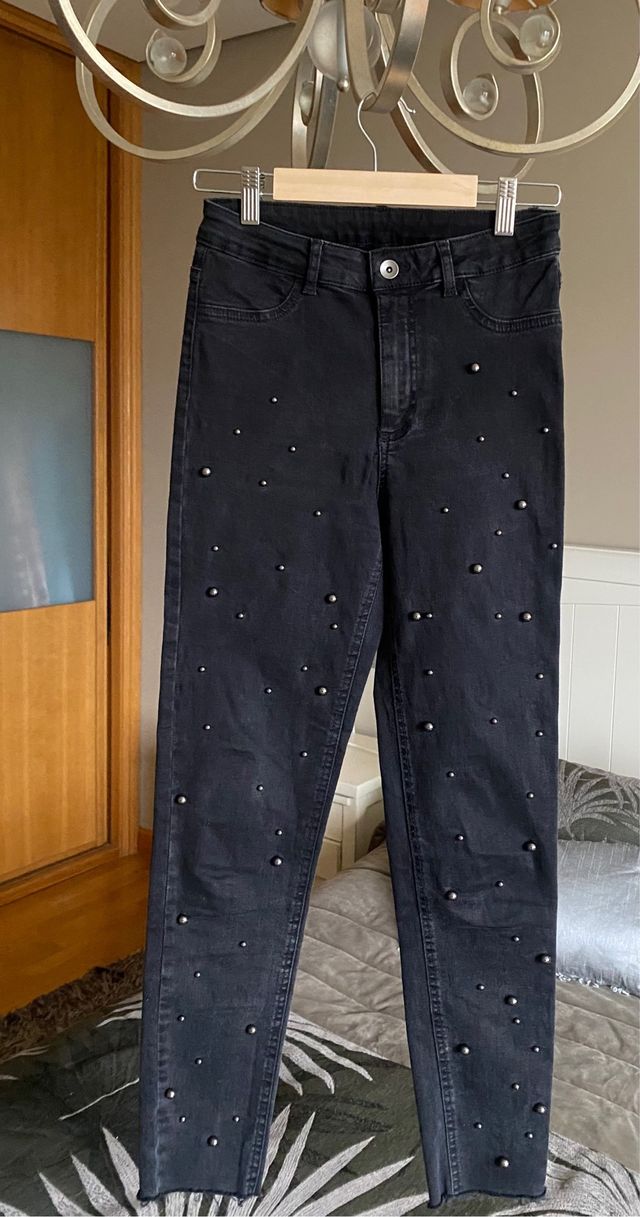 Legging vaquero tachas Calcedonia.