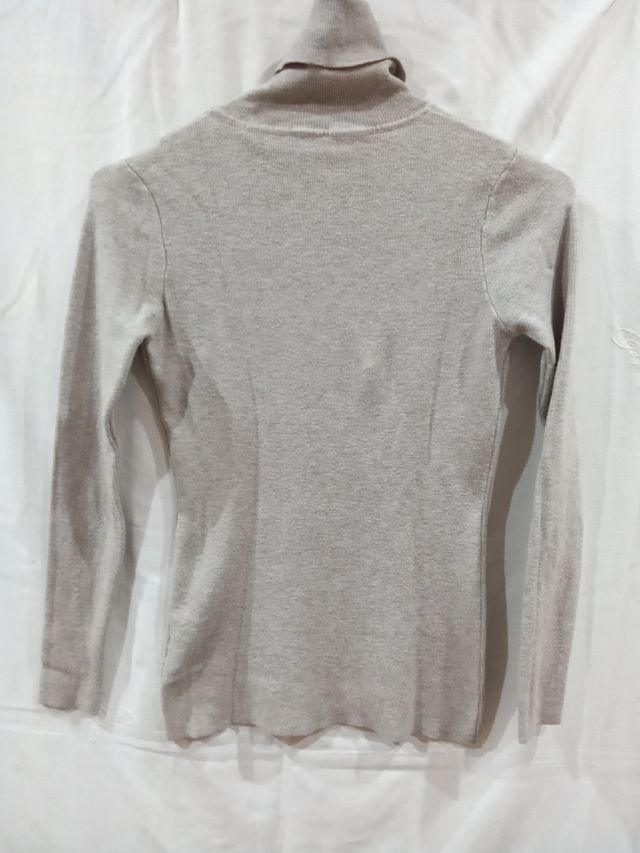 Jersey mujer de cuello alto 
