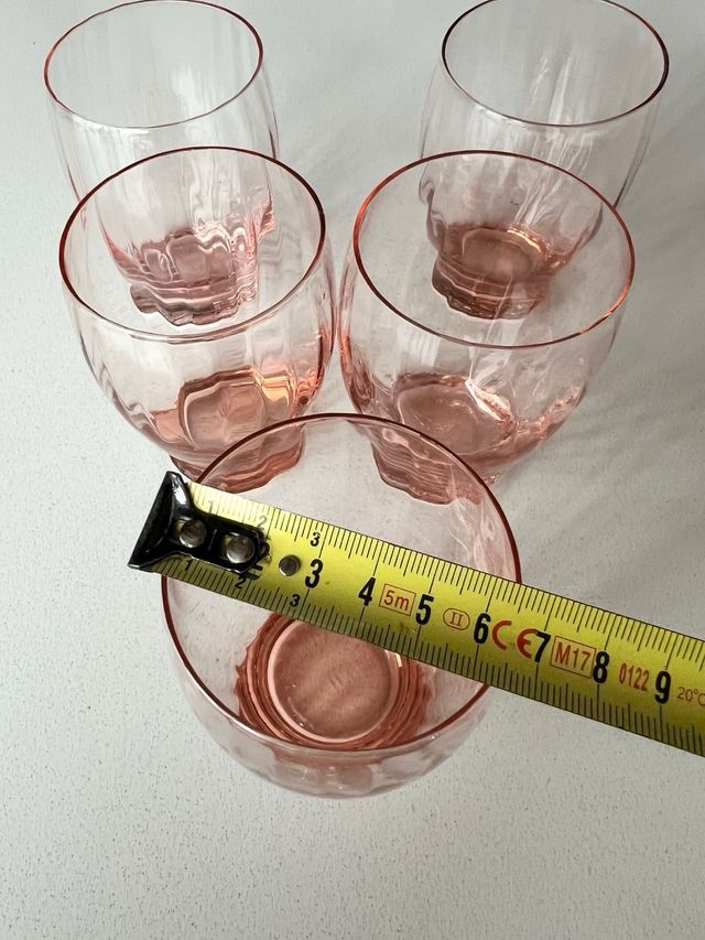 Conjunto de vasos franceses vintage